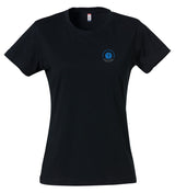 Clique BASIC T- Damen - schwarz - beidseitig bedruckt - St. Bonaventura Dillingen