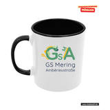 CT Tasse - schwarz - Grundschule Ambérieu Mering - Logo