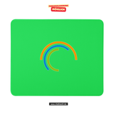 CT Mousepad - grün - Schule am Stromberg - Logo farbig