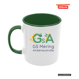 CT Tasse - grün - Grundschule Ambérieu Mering - Logo