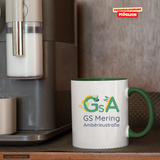 CT Tasse - grün - Grundschule Ambérieu Mering - Logo