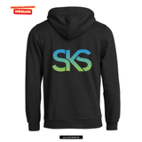 BASIC Hoody - Kinder - schwarz - Druck beidseitig - Städtische Sekundarschule Straelen