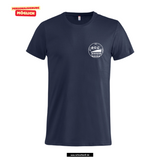 Clique Basic - T - Herren - navy - beidseitig bedruckt - Robert Schumann Gymnasium