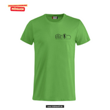 Clique Basic - T - Herren - apple green - beidseitig bedruckt - Adolf-Clarenbach Neuss
