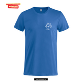 Clique Basic - T - Herren - royal blau - beidseitig bedruckt - Beethovenschule Offenbach