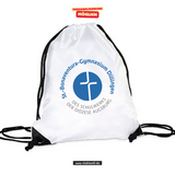 CT Gymbag - weiß - St.-Bonaventura-Gymnasium - Schriftzug Logo