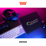 CT Mousepad - schwarz - Schule am Stromberg - Schriftzug farbig