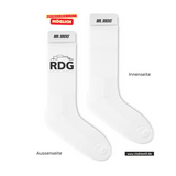 CT Tennissocken - weiß/weiß/schwarz - Schriftzug - Rudolf Diesel Gymnasium Augsburg