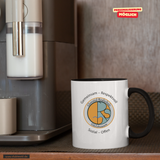 CT Tasse - schwarz - Realschule Glonntal - Logo