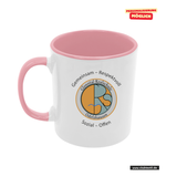 CT Tasse - rosa - Realschule Glonntal - Logo
