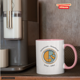 CT Tasse - rosa - Realschule Glonntal - Logo