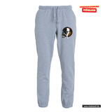 Clique BASIC Pants - Unisex - grau meliert - Rudolf Diesel Gymnasium in Augsburg - Logo Kopf
