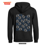 BASIC Hoody - Kinder - schwarz - Druck beidseitig - back print -  Maria Theresia Gymnasium Augsburg