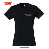 Clique BASIC T- Damen - schwarz - Mittelschule Karlsfeld