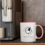 CT Tasse - rosa - NORD Gymnasium Potsdam - Logo schwarz