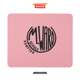 CT Mousepad - rosa - Maria-Ward-Schule Kempten - Logo schwarz
