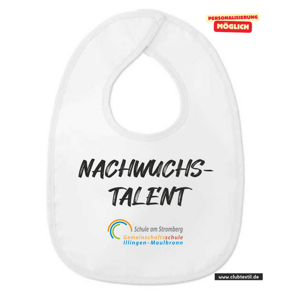 CT Babylätzchen - Schule am Stromberg - Schriftzug
