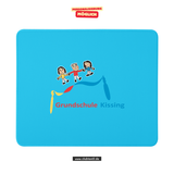 CT Mousepad - blau - Grundschule Kissing - Logo farbig