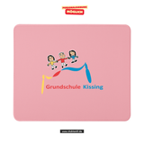 CT Mousepad - rosa - Grundschule Kissing - Logo farbig