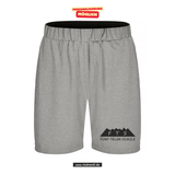 Clique BASIC Active Short - Kinder - grau meliert - 5-Täler-Schule - Logo