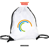 CT Gymbag - weiß - Schule am Stromberg - Logo