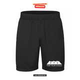Clique BASIC Active Short - Unisex - schwarz - 5-Täler-Schule - Logo