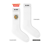 CT Tennissocken - weiß/weiß/bunt - Glonntal Realschule Logo