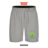 Clique BASIC Active Short - Unisex - grau meliert - Dr. Josef-Schofer-Schule - Logo farbig