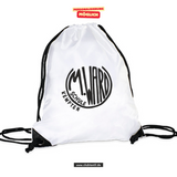 CT Gymbag - weiß - Maria-Ward-Schule - Logo schwarz