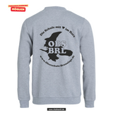 Clique BASIC Roundneck - Kinder - grey melange - Oberschule Braunlage