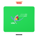 CT Mousepad - grün - Lichtenstein-Rother-Grundschule Augsburg - Logo farbig