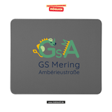 CT Mousepad - grau - Grundschule Amberieu Mering - Logo farbig