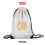 CT Gymbag - natur - Maria-Ward-Schule - Logo gold