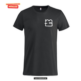 Clique Basic - T - Herren - schwarz - beidseitig bedruckt - Maria Theresia Gymnasium Augsburg