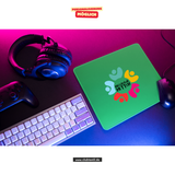 CT Mousepad - grün - Mittelschule Metten - Logo farbig