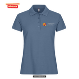 Clique BASIC Polo - Damen - stahlblau - Mittelschule Karlsfeld