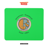 CT Mousepad - grün - Glonntal Realschule - Logo farbig