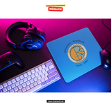 CT Mousepad - blau - Glonntal Realschule - Logo farbig