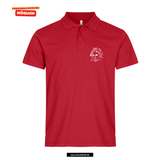 Clique BASIC Polo - Herren - rot - Beethovenschule Offenbach