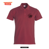 Clique BASIC Polo - Herren - bordeaux - beidseitig bedruckt - Robert Schumann Gymnasium