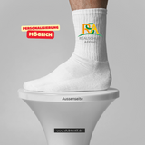 CT Tennissocken - weiß/weiß/bunt - Realschule Affing