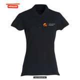 Clique BASIC Polo - Damen - schwarz - Mittelschule Karlsfeld