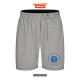 Clique BASIC Active Short - Kinder - grau meliert - St.-Bonaventura-Gymnasium - Logo