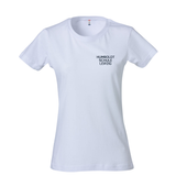 Clique BASIC T- Damen - weiß - Humboldtschule Leipzig