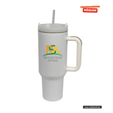 CT Edelstahl-Thermobecher - 1100ml - StanleyCup - Realschule Affing - Logo