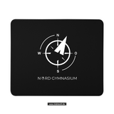 CT Mousepad - schwarz - NORD Gymnasium Potsdam - Logo weiß