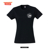 Clique BASIC T - Damen - schwarz - beidseitig bedruckt - Robert Schumann Gymnasium