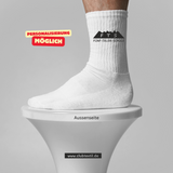 CT Tennissocken - weiß/weiß/schwarz - 5-Täler-Schule