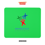 CT Mousepad - grün - Grundschule Steppach - Logo farbig