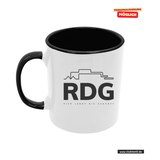 CT Tasse - schwarz - Rudolf Diesel Gymnasium Augsburg - Schriftzug